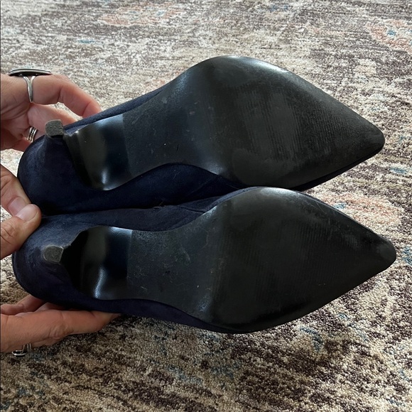 Carlos Santana  Navy Blue Ankle Boots - Picture 6 of 6